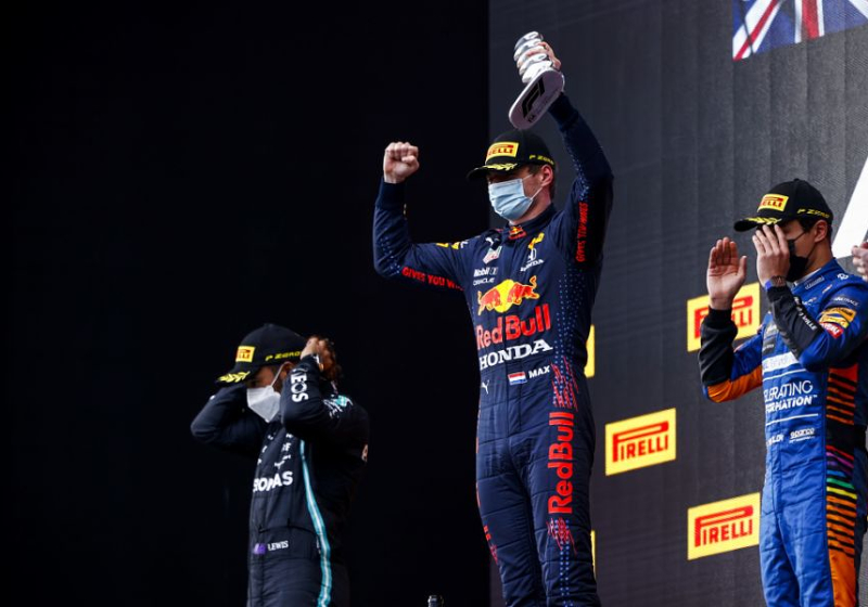 Norris besloot Verstappen niet in te halen om podiumplaats veilig te stellen