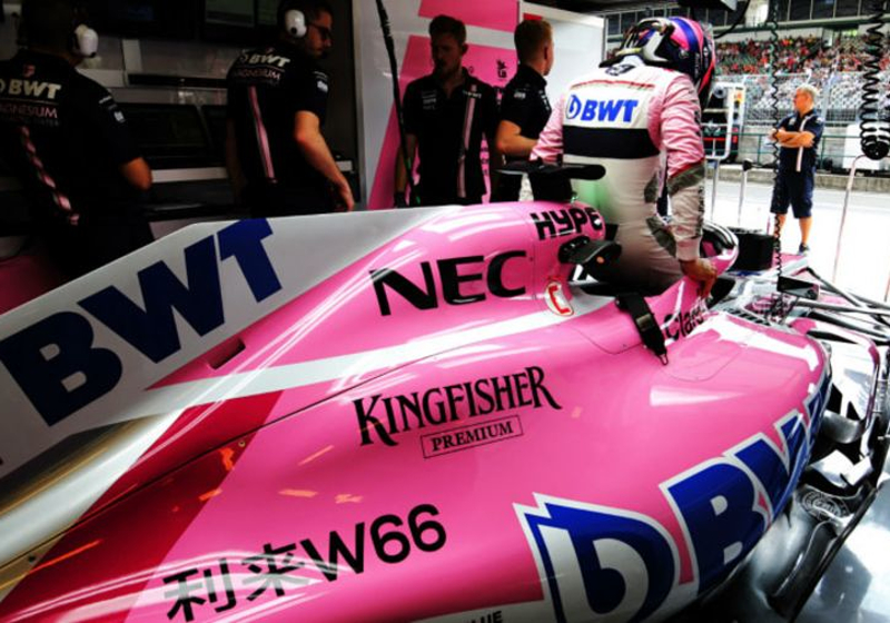 'Force India livery to change in 2019'