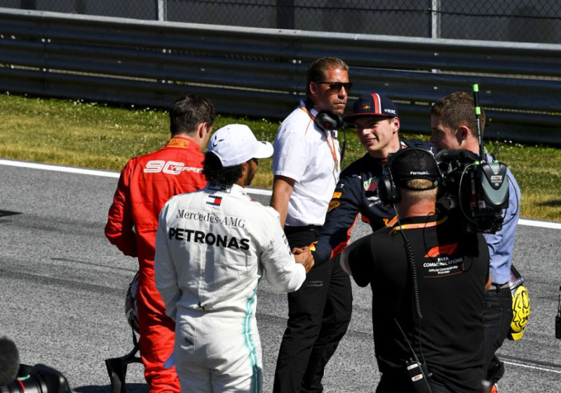 Hamilton on Verstappen-Mercedes rumours: 'I'd race with you!'