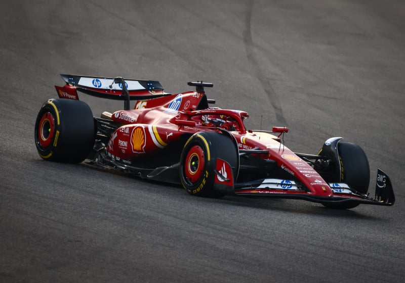 leclerc, ferrari, abu dhabi, 2024, f1, generic