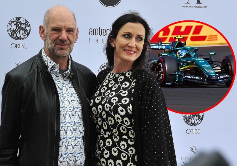 Echtgenote Adrian Newey deelt sneer uit na felle kritiek op Aston Martin: "Wie?"