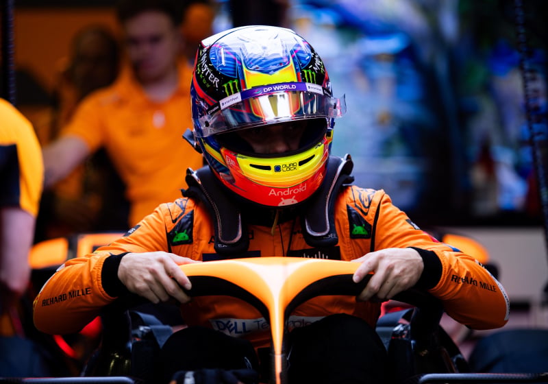 Piastri reed drie races met gebroken rib: "Was al voor Silverstone gebroken"