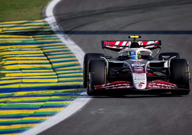 Bearman during Sprint at Interlagos