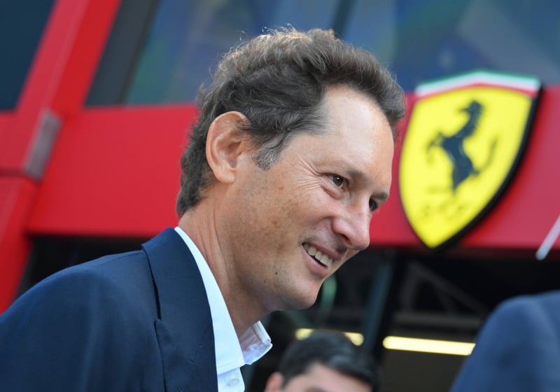 John Elkann, Ferrari, 2025