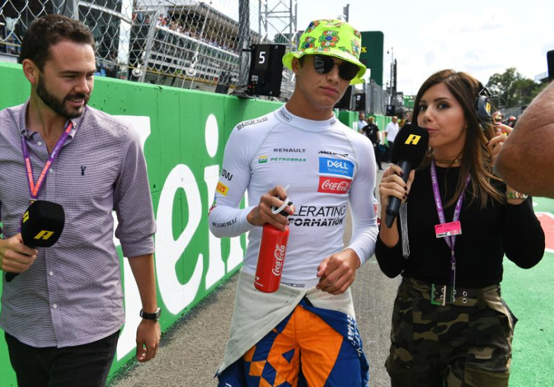 Rossi a fan of Norris, plans helmet swap