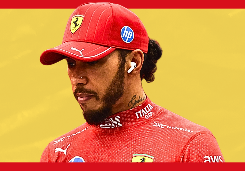 lewis hamilton, ferrari, graphic