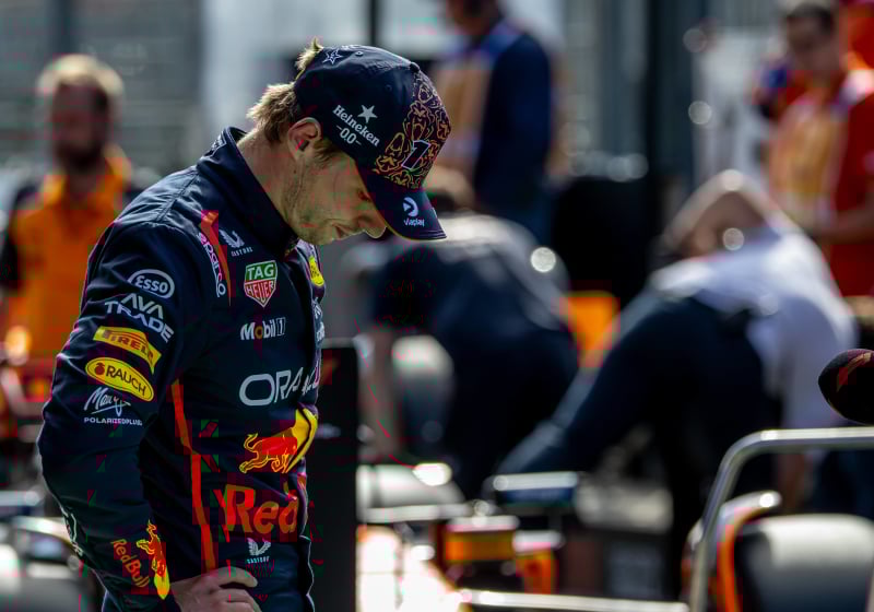 Max Verstappen at Zandvoort