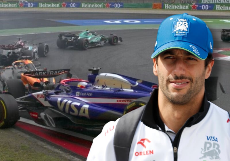 Ricciardo BLASTED by F1 rival as carnage brings out safety car