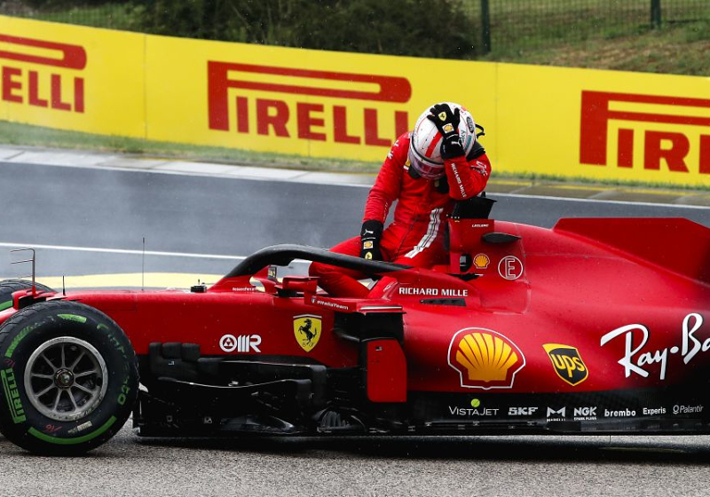 Ferrari bevestigt: 'Krachtbron Leclerc onherstelbaar beschadigd na crash met Stroll'