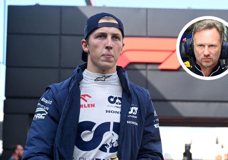 Lawson responds to Red Bull 'TROUBLE' question after Verstappen KO