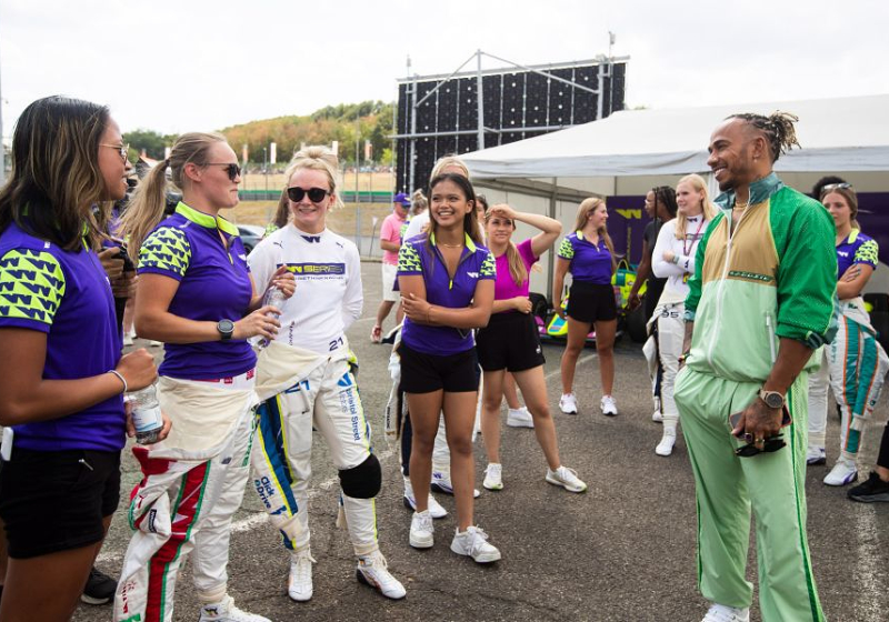 Lewis Hamilton: Es genial que tengamos la W Series