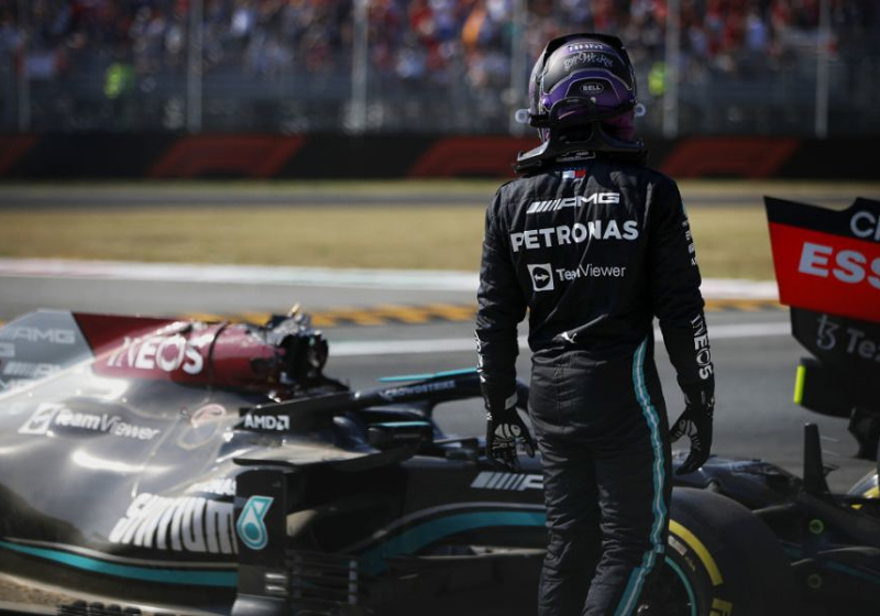 Hamilton "a little bit bruised and hurting" but "doing well"