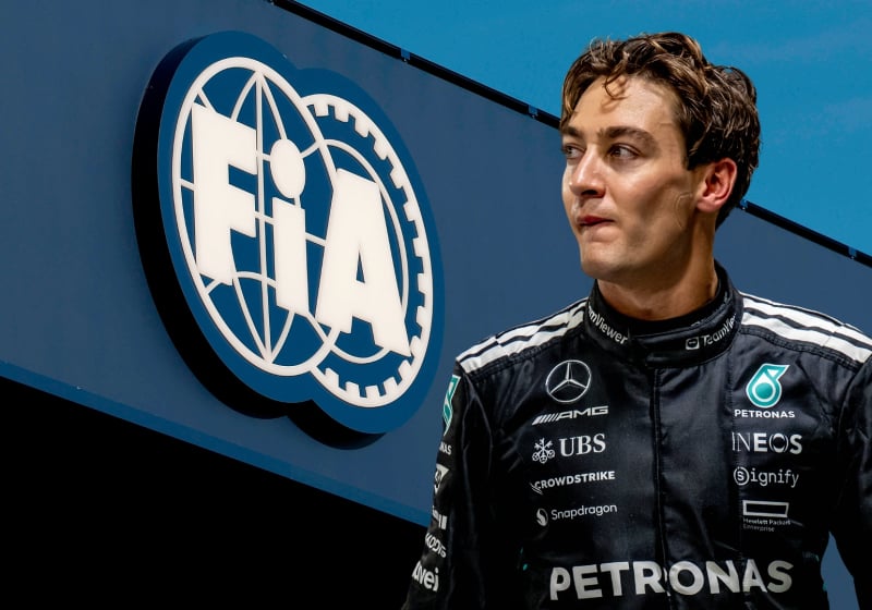 'Valse start' Russell zorgt voor ophef op social media: dit zeggen de regels