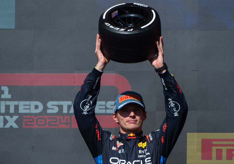 Waarom Verstappen, Sainz en Leclerc in Austin plots andere trofeeën kregen