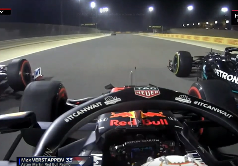 Ongecensureerde boordradio Verstappen na crash Grand Prix van Sakhir