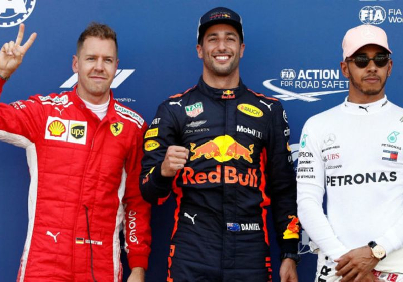 Monaco Grand Prix Starting Grid