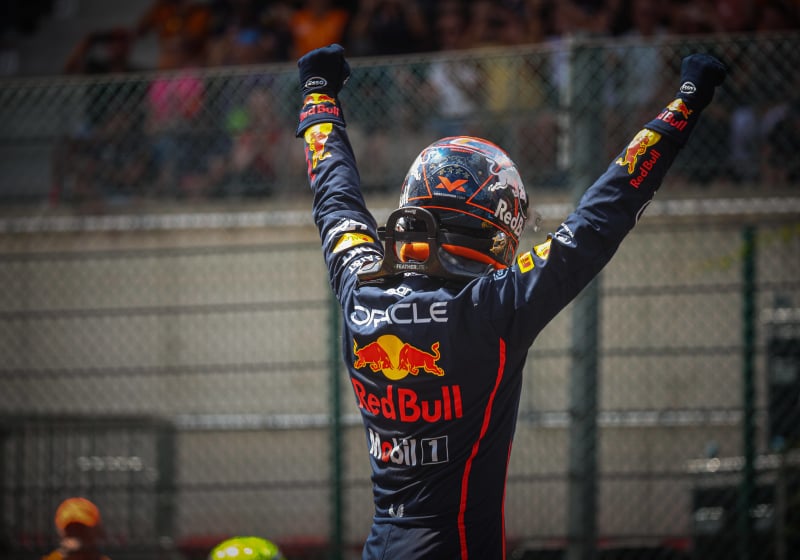 Max Verstappen after his Sprint win at Spa