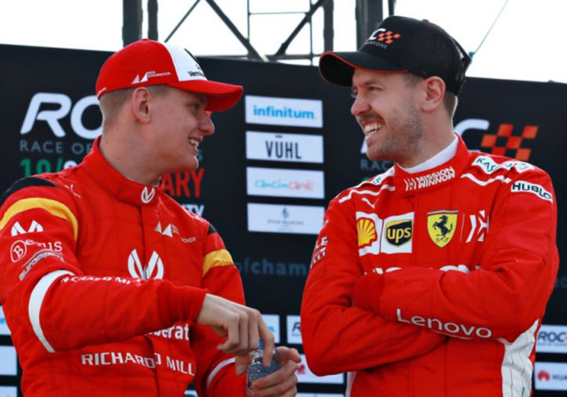 Vettel: Schumacher a future F1 star