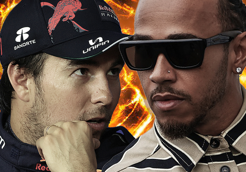 Hamilton over incident met Pérez: "Dan ben je geen coureur, hij ging langzaam"
