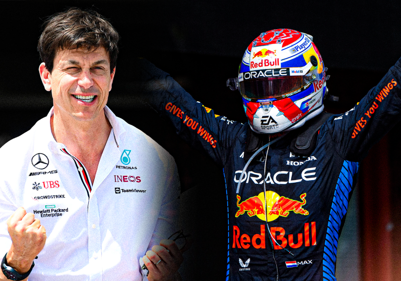 Wolff, Verstappen, socials