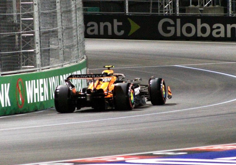 Parrilla de salida del GP de Las Vegas, con castigos incluidos
