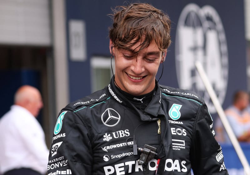 George Russell, Mercedes, Austria, 2024