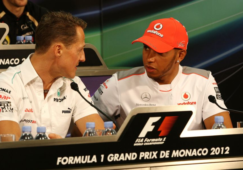 Hamilton is 'in a different league' to Schumacher - Jordan