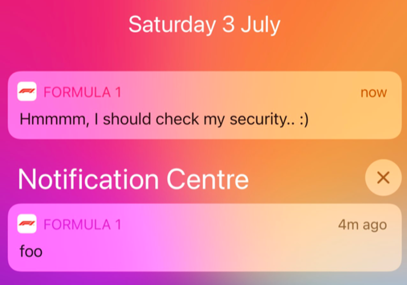 Formule 1-app gehackt: 'Doelgerichte aanval, geen klantgegevens gestolen'