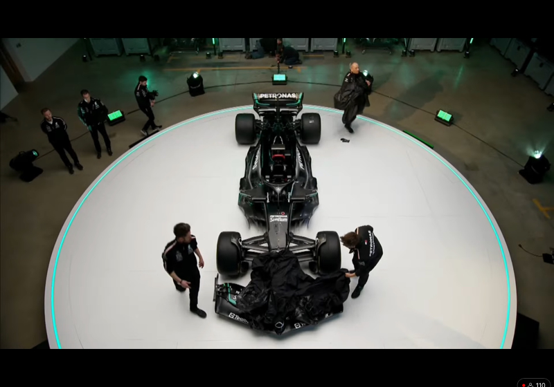 'W14 van Mercedes per ongeluk gelekt op teststream van Petronas?'