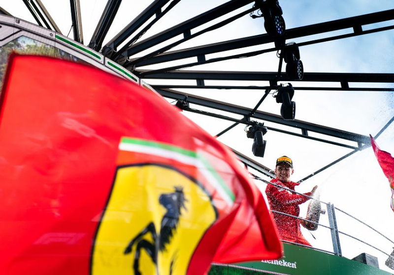 Ferrari mail Leclerc a "special" gift