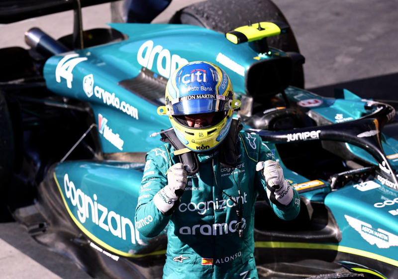 Alonso se compara con una MÁQUINA