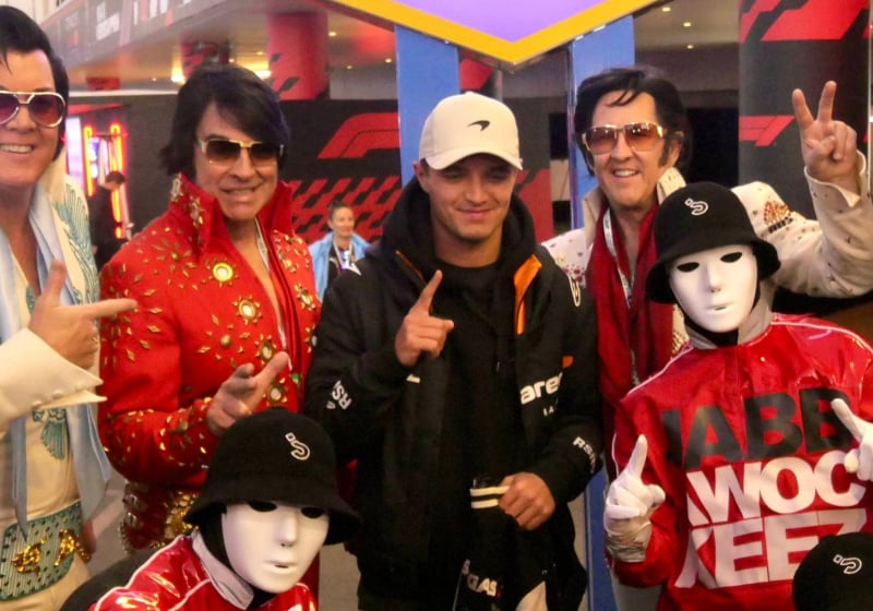 Lando Norris, McLaren, Las Vegas, 2024