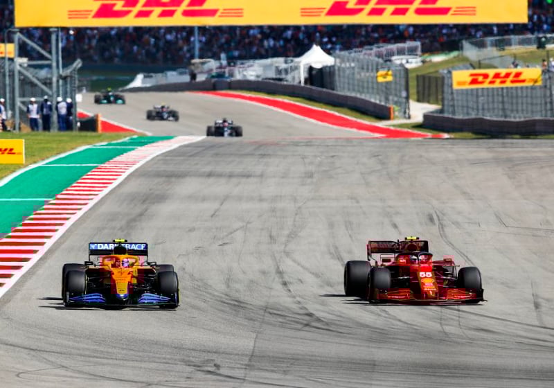 Norris concern at Ferrari "small step" that has "tipped balance" away from McLaren