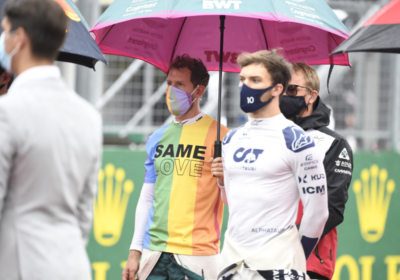 Sebastian Vettel: Es una tontería que la FIA prohíba las protestas