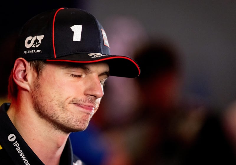 Max Verstappen in Qatar