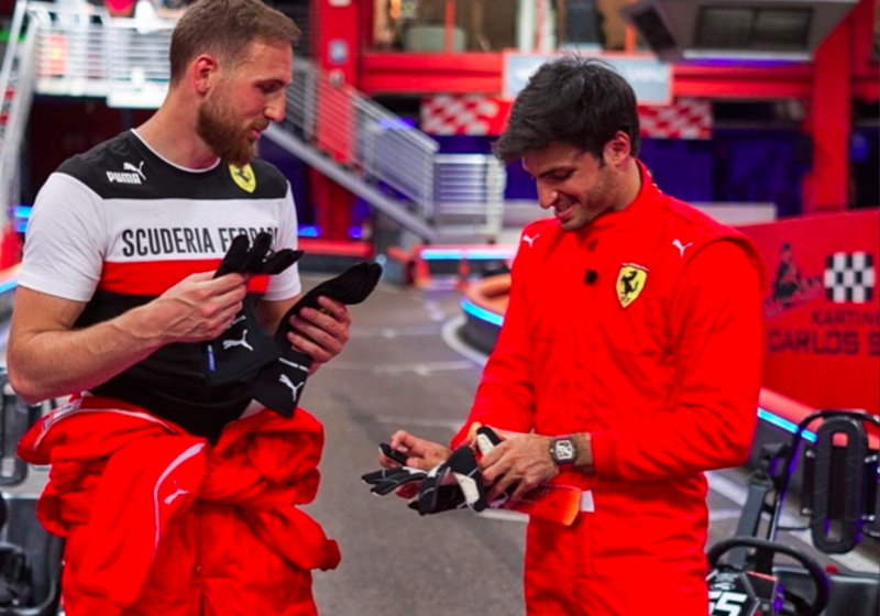 Al infinito, ¡y Carlos Sainz! Se estrena como actor de doblaje