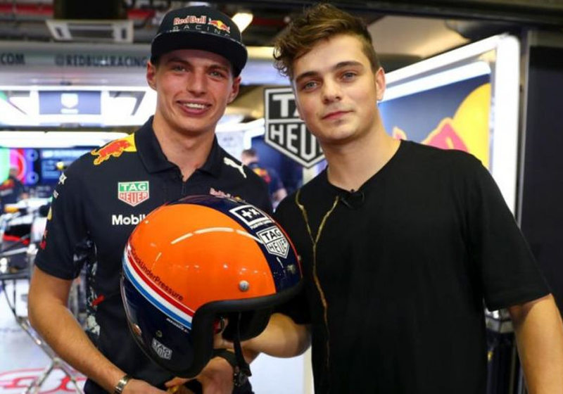 FOTO: Max Verstappen gaat karten met beste DJ ter wereld