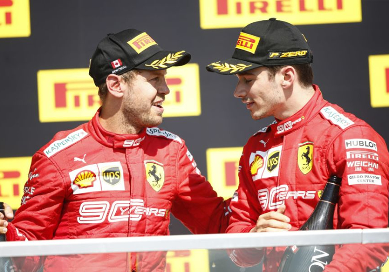 Vettel en Leclerc eensgezind: 'Zal close worden tussen ons en Red Bull'