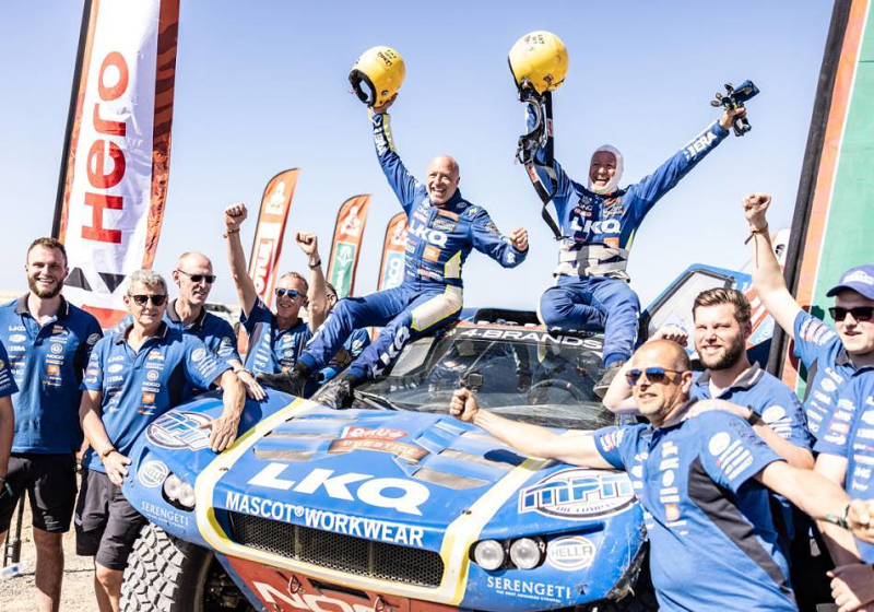 Dit is waar alle 71 Nederlandse deelnemers zijn gefinisht in de Dakar Rally