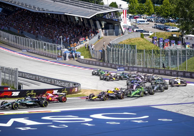 Austrian GP, start, 2025, generic