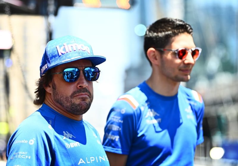 Alonso, CULPABLE del sufrimiento de Ocon