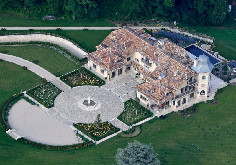 Michael Schumacher's home in Gland, Switzerland