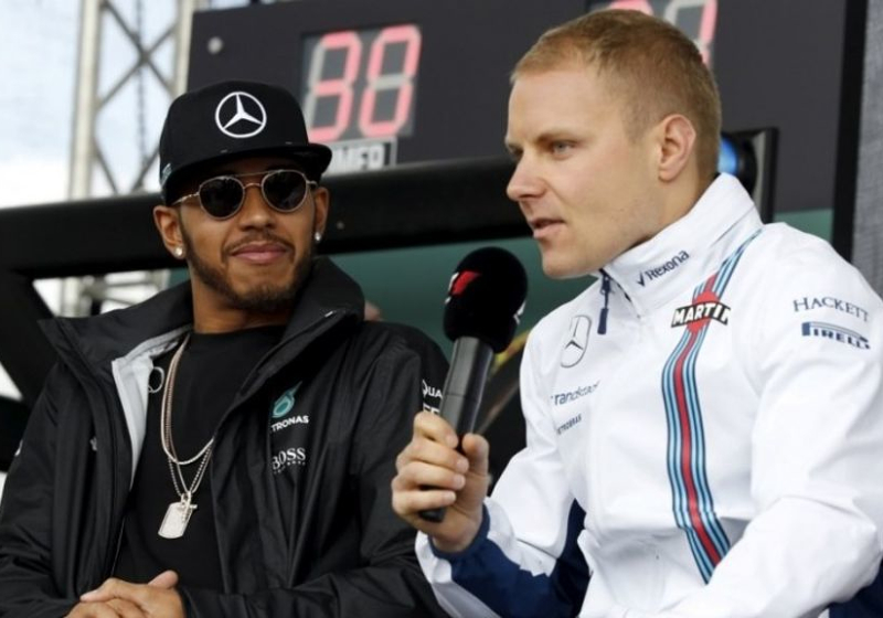 Bottas: "Ik zal niet opgeven in de teamstrijd met Hamilton"