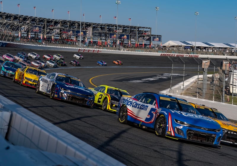 NASCAR Results Today: Wrecks and cautions dominate first stage at Charlotte after Kyle Busch tribute