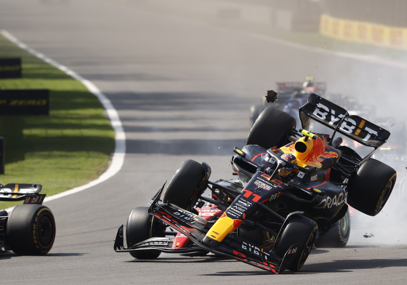 Los 10 accidentes más grandes de la F1 en 2023