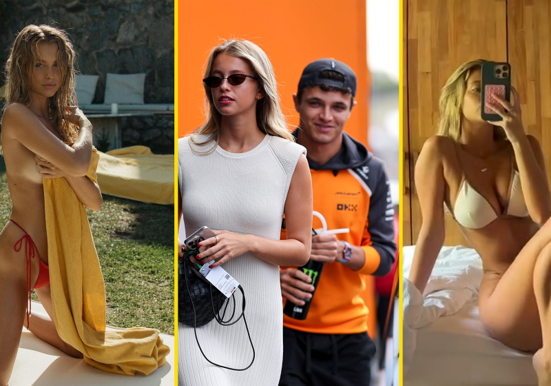 Norris moest het in Bakoe zonder vriendin doen: dít was de oorzaak van haar afwezigheid