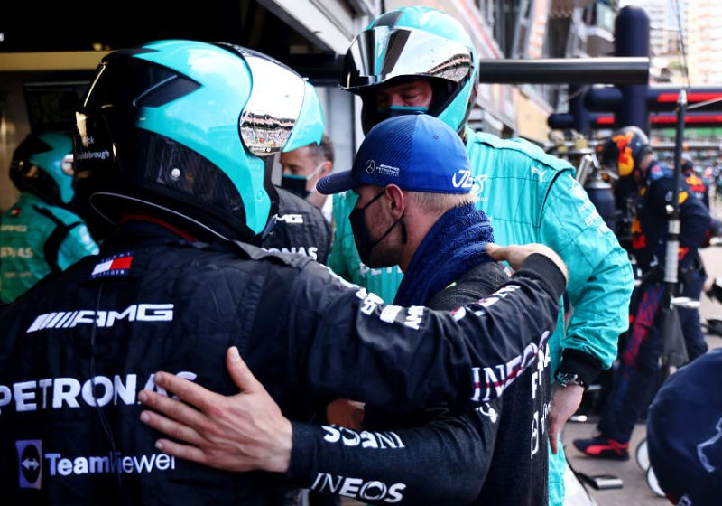 Wolff komt terug op uitspraken over Bottas in Monaco: "Hij maakte geen fout"