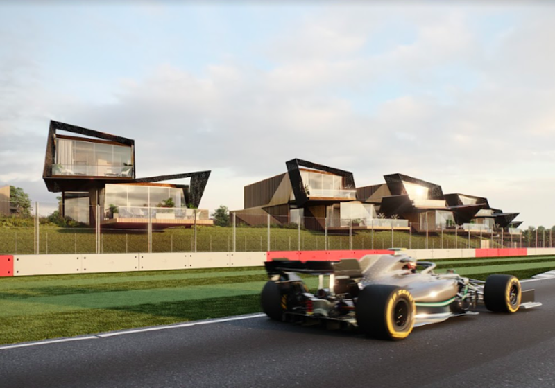 Silverstone kondigt bouw aan van luxe woningen langs circuit