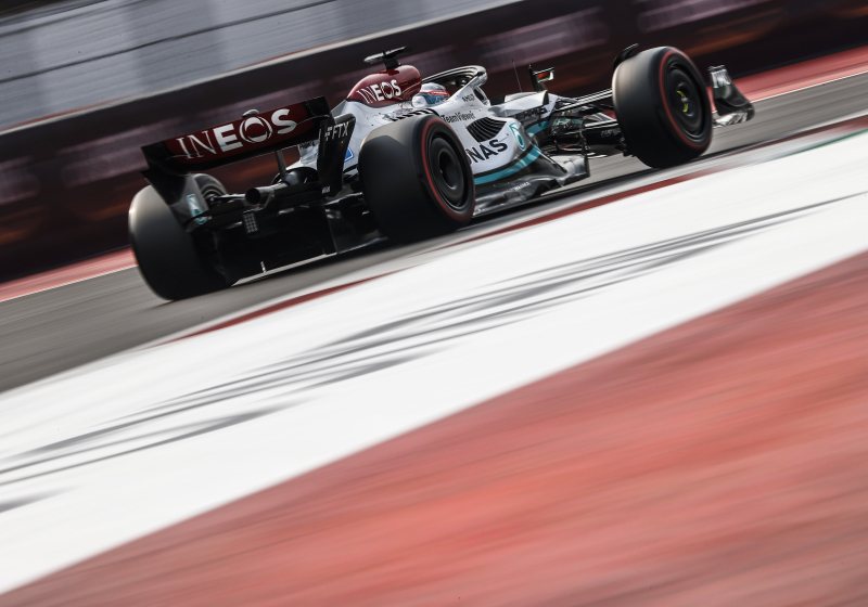 George Russell, el más veloz en la FP2 del Gran Premio de México