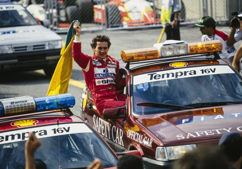 Ayrton Senna's best five F1 performances